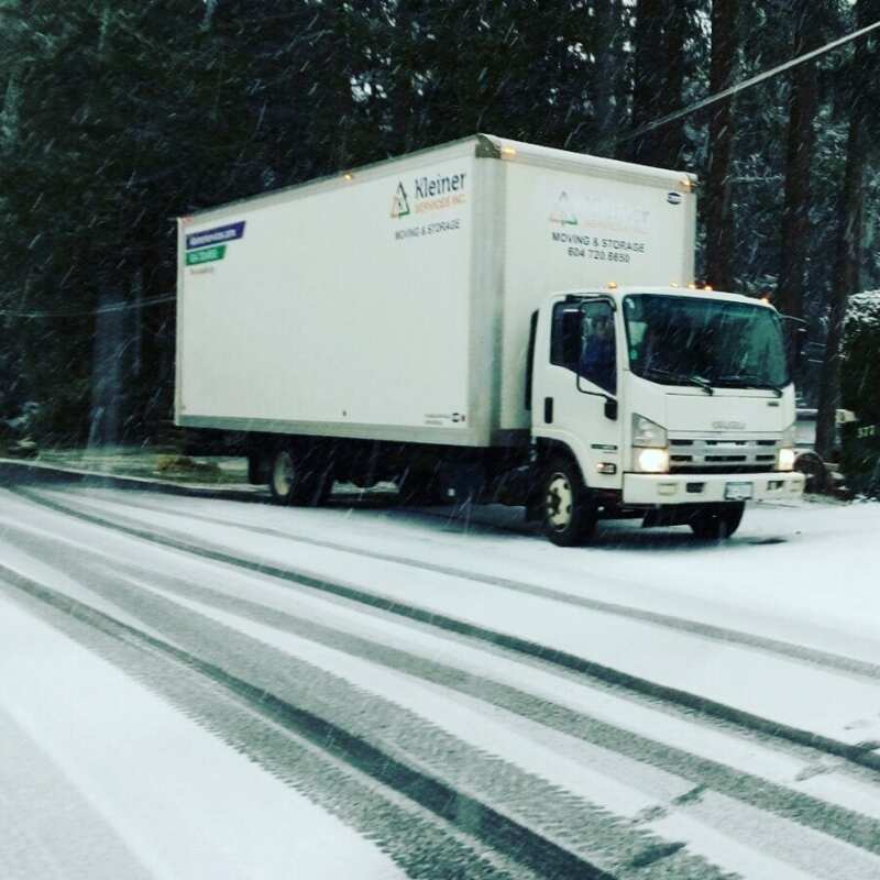 Even during weather like this our movers can help you… But it’s always a good idea to check the weather before your move!